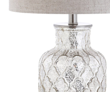 Alvord 24.5" LED Glass Table Lamp - JONATHAN Y